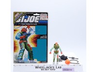 Deep Six V2 With 34 Cardback 1989 G.I. Joe Vintage Hasbro Action Figure