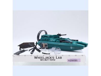 Cobra Water Moccasin 100% Complete G.I. Joe 1984 Hasbro Action Figure Vehicle