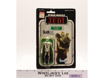 C-3PO Removable Limbs 65 Back-A Star Wars ROTJ 1983 Kenner NEW MOSC SEALED