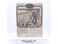 Star Destroyer Playset Instructions Manual ORIGINAL Star Wars 1980 Kenner