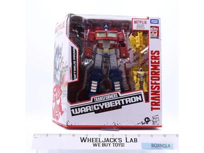 Optimus Prime Transformers Netflix War for Cybertron Trilogy Hasbro NEW SEALED