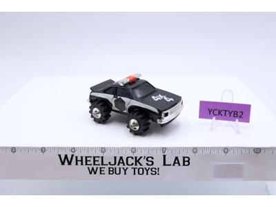 Black Police Sheriff Car Rough Riders 4 x 4 Stompers Schaper 1980s WORKS!