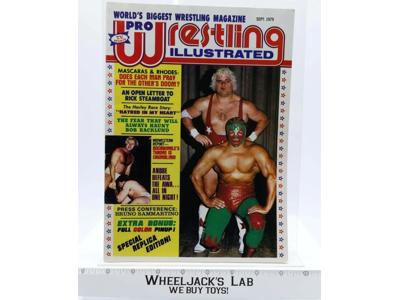 WWF Pro Wrestling Illustrated Sept 1979 Magazine Mascaras Dusty Rhodes NICE