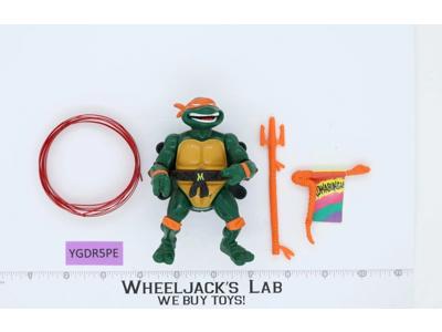 Talking Turtles Michelangelo Teenage Mutant Ninja Turtles 1991 Playmates Vintage