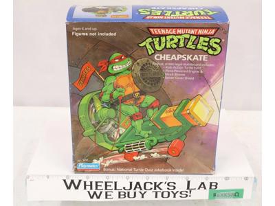 Cheapskate 100% Complete w/ Box Teenage Mutant Ninja Turtles TMNT 1988 Playmates