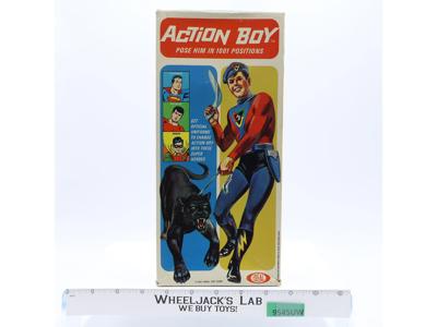 Action Boy W/ Box Captain Action 1967 Ideal Vintage Action Figure