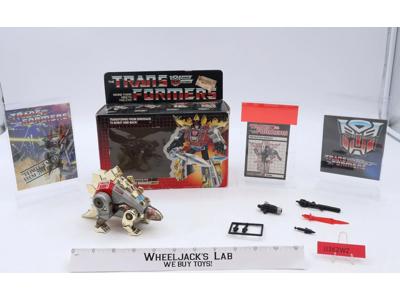 Snarl W/BOX 100% Complete 1985 Vintage Hasbro G1 Transformers Action Figure