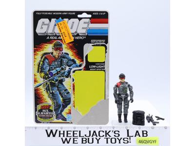 Low-Light V1 100% Complete W/ 36 Card 1986 G.I. Joe Hasbro Vintage Action Figure