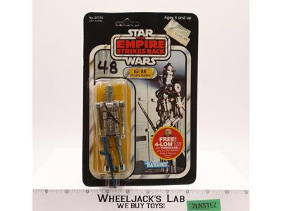 IG-88 47 Back-A Star Wars ESB 1982 Kenner Action Figure NEW MOSC SEALED