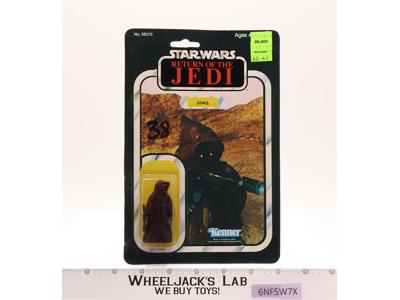 Jawa 65 Back-A Star Wars ROTJ 1983 Kenner Action Figure NEW MOSC SEALED