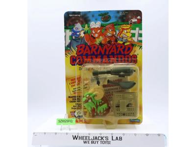 Master Sergeant Cornelius Cannonfodder Barnyard Commandos 1989 Playmates MOC