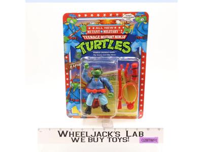 Yankee Doodle Raph Mutant Military 2 Teenage Mutant Ninja Turtles MOSC UNPUNCHED