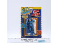 Sky Diver With Parachute 1996 Sky Riders JA-RU Toy Action Figure NEW Sealed MOSC