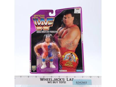 Scott Steiner Series 9 WWF Wrestling 1993 Hasbro Action Figure NEW MOSC SEALED