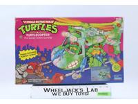 Turtle Copter 100% Complete Teenage Mutant Ninja Turtles TMNT Playmates Vehicle