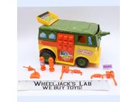 Party Wagon 100% Complete Teenage Mutant Ninja Turtles TMNT 1989 Playmates