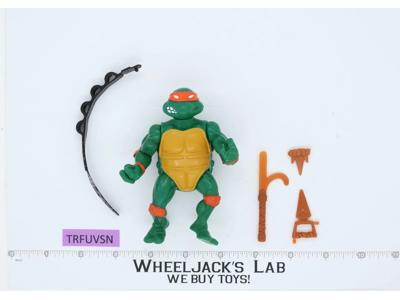 Michaelangelo HARD HEAD Teenage Mutant Ninja Turtles TMNT 1988 Playmates Vintage