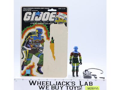 Barbecue Sgt. Slaughter's Marauders V2 100% Complete W/34 Cardback 1989 G.I. Joe