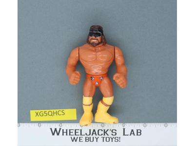 Macho Man 100% Complete WWE WWF Wrestling 1990 Hasbro Vintage Action Figure
