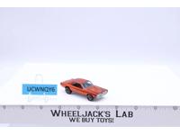 Custom Cougar Orange Hot Wheels 1968 Mattel Vintage Redline RL Spring base plate