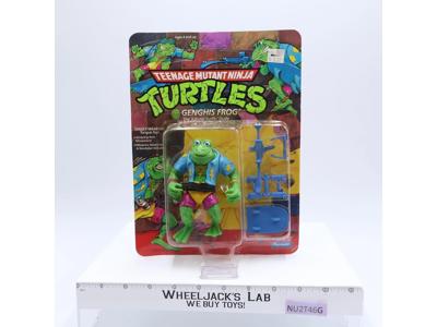 Genghis Frog Teenage Mutant Ninja Turtles TMNT 1989 Playmates NEW MOSC UNPUNCHED
