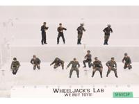 Lot of 12 Forces of Valor Miniature Figures for Military Dioramas Unimax 2" Tall