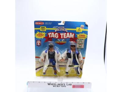Wild Bill & Sott Hog Irwin Long Riders Tag Team AWA Wresting Remco NEW SEALED