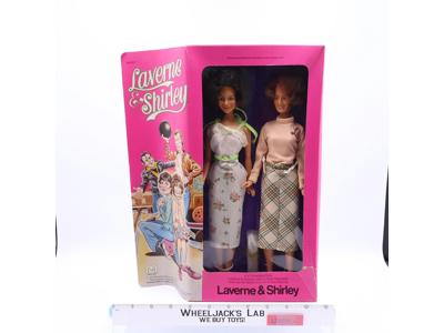 Laverne & Shirley 1977 Mego Vintage 11.5" Doll Set NEW MIB