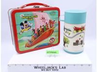 Mickey Mouse Club Metal Lunchbox W/Thermos 1977 Aladdin Industries