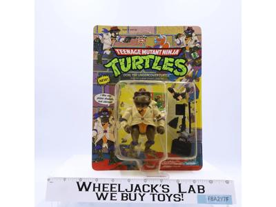 Don Undercover Turtle Teenage Mutant Ninja TMNT 1990 Playmates NEW Unpunched