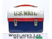 U.S. Mail Mr. Zip Dome Top Metal Lunchbox ONLY 1969 Aladdin Vintage USPS