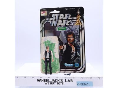 Han Solo SMALL HEAD 100% Complete 12 Back-B Star Wars 1977 Kenner NO REPRO