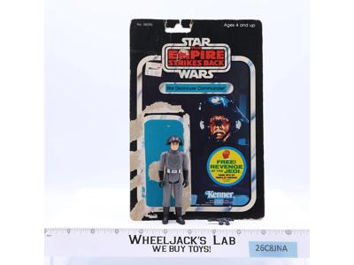 Star Destroyer Commander 100% Complete 48 Back-C Star Wars ESB Kenner NO REPRO