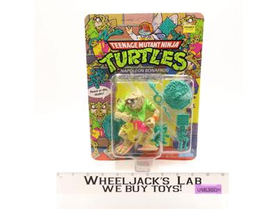 Napoleon Bonafrog Teenage Mutant Ninja Turtles TMNT 1990 Playmates NEW Unpunched