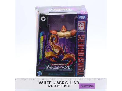 Predacon Sandstorm Transformers Legacy 2022 Hasbro Action Figure NEW SEALED