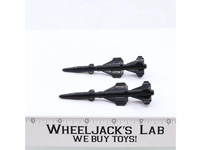 Darklon's Evader Missiles x2 1989 GI Joe Hasbro Vintage Action Figure Vehicle