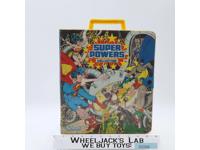 Collection Case Super Powers 1985 Kenner Vintage Action Figure Carrying Case