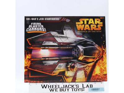 Obi-Wan Jedi Starfighter Star Wars Revenge of the Sith 2005 Hasbro Vehicle MISB