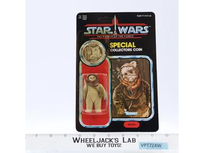 Warok W/ Coin 92 Back Star Wars POTF 1984 Kenner Action Figure NEW MOSC SEALED