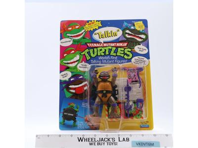 Donatello Talking Turtle TMNT 1991 Playmates Vintage Action Figure NEW SEALED