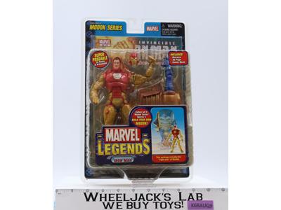 Thorbuster Iron Man W/ Comic Book Marvel Legends 2006 Toybiz Figure NEW SEALED