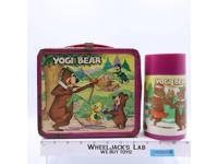 Yogi Bear Metal Lunch Box 1974 Aladdin Vintage w/ THERMOS