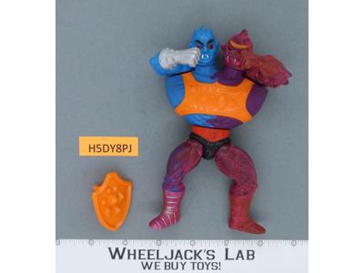 Two Bad Flat Back 100% Complete He-Man Masters of the Universe MOTU 1985 Vintage