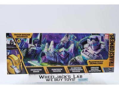 Troop Builder Multipack Transformers Buzzworthy Bumblebee 2023 Hasbro NEW SEALED