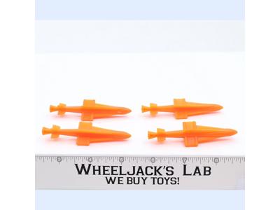 H.A.V.O.C. Missiles x4 1986 GI Joe Hasbro Vintage Action Figure Vehicle