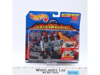 Drilling Unit Action Sites Armageddon #19416 Hot Wheels 1997 Mattel NEW SEALED