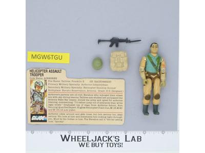 Airborne V1 100% Complete G.I. Joe 1983 Hasbro Vintage Action Figure