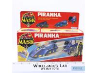 Piranha W/ Sly Rax 100% Complete W/Box M.A.S.K. Kenner 1985 Action Figure