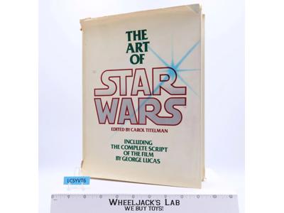 The Art of Star Wars Book Edited by Carol Titelman 1979 Ballantine