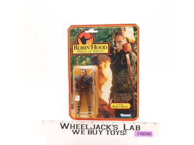 Robin Hood Long Bow Prince of Thieves 1991 Kenner Action Figure NEW MOSC SEALED